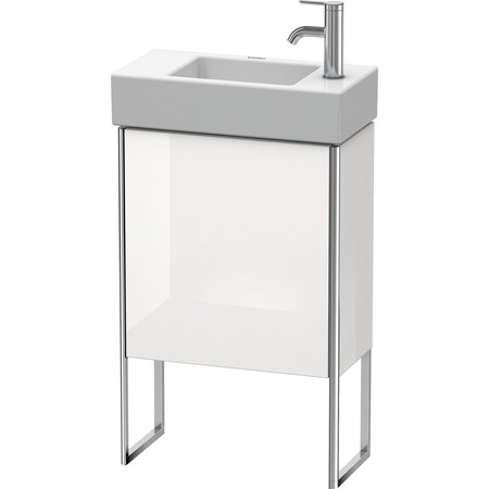Duravit Xsquare Two Drawer Floorstanding Vanity Unit Basalt XS444304343